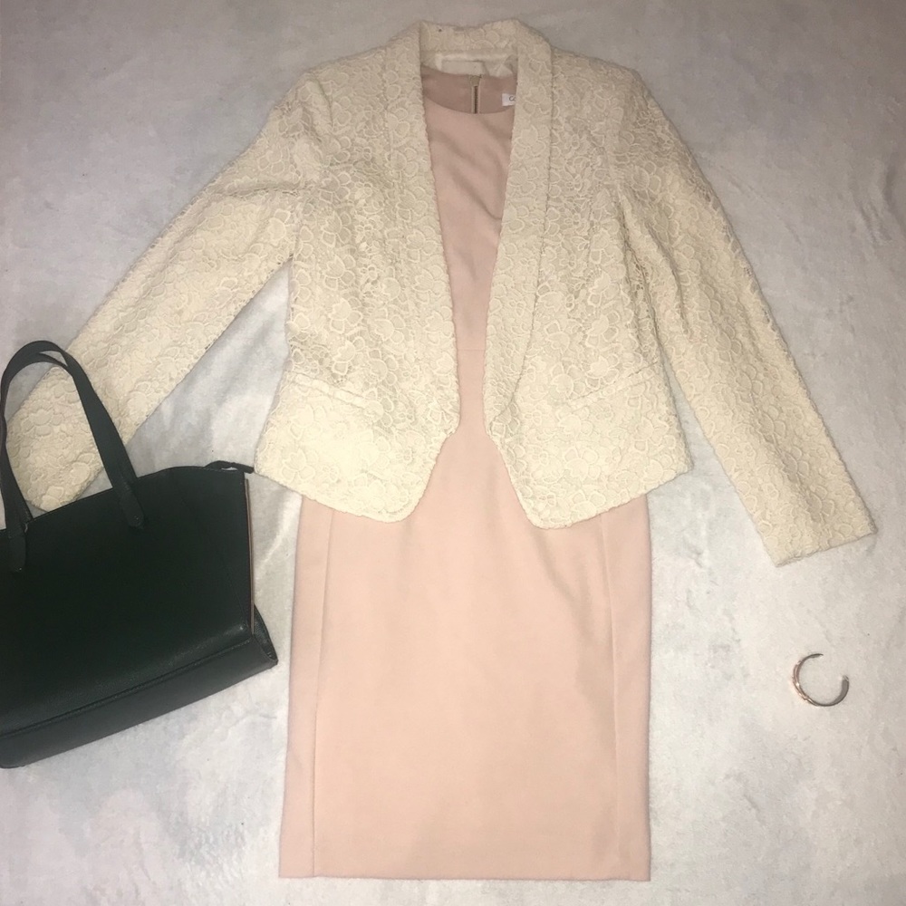 White Lace Blazer - NWT